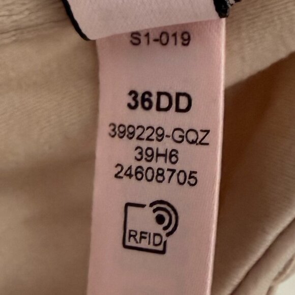 Victoria’s Secret Body By Victoria Nude Racerback Push-Up Bra | Size 36DD - Picture 10 of 10